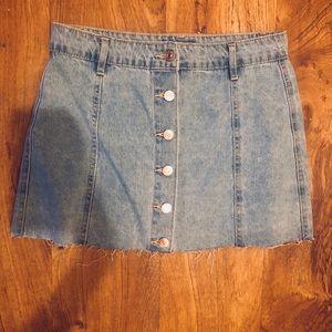Jean skirt